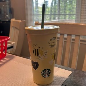 China bumble bee Starbucks tumbler